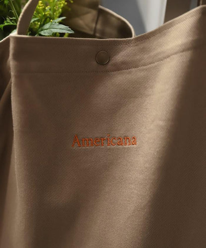 Americana× Firsthand 聯名刺繡TOTE BAG L LOGO刺繡 托特包 L碼