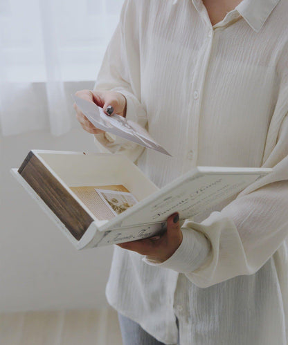 木質空心書