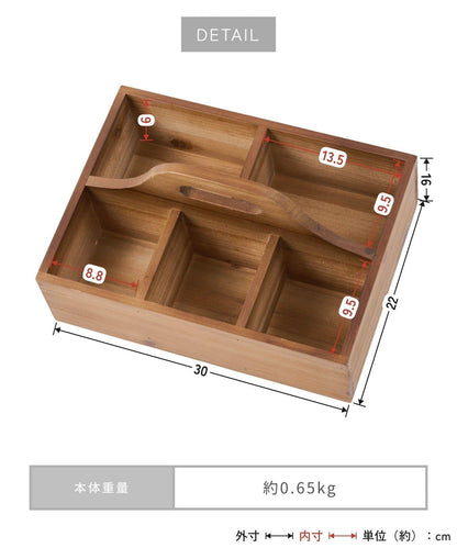 帶手柄分隔收納盒 25th Special Price Item