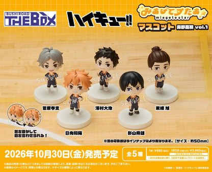 排球少年 BUSHIROAD THE BOX 仰望星空系列 烏野高校vol.1 盒裝6個入