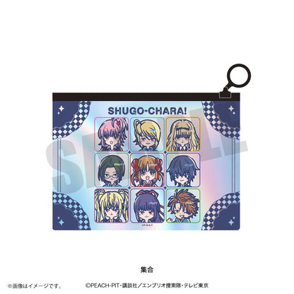 しゅごキャラ!（守護甜心） 復古波普系列 集合款 鐳射化妝包