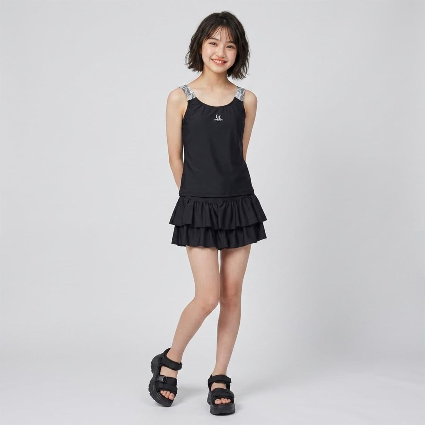 【SWIM】Lovetoxic 蕾絲分體泳衣