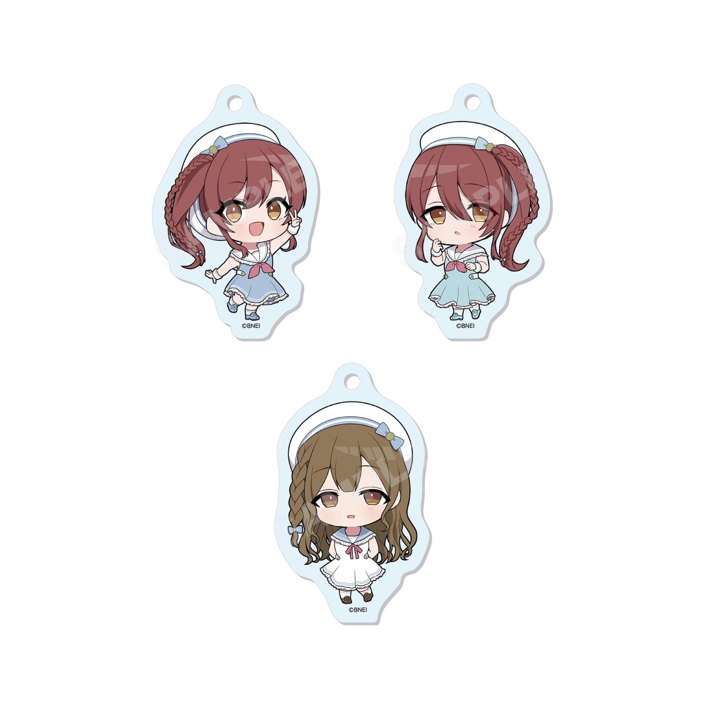 アイドルマスター シャイニーカラーズ（偶像大師 閃耀色彩） パステルマリンルックver. めじるしアクリルチャーム /02 BOXB 亞克力掛件 【整盒裝／10個入】