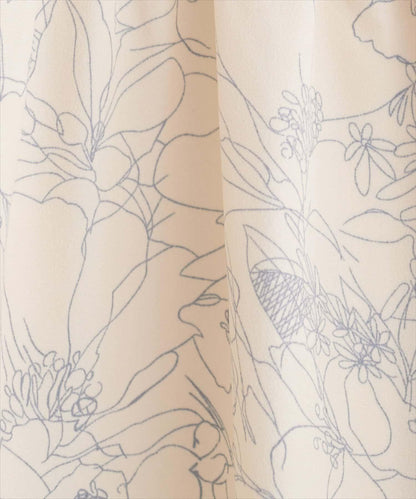 natural couture 腰帶褶皺連衣裙