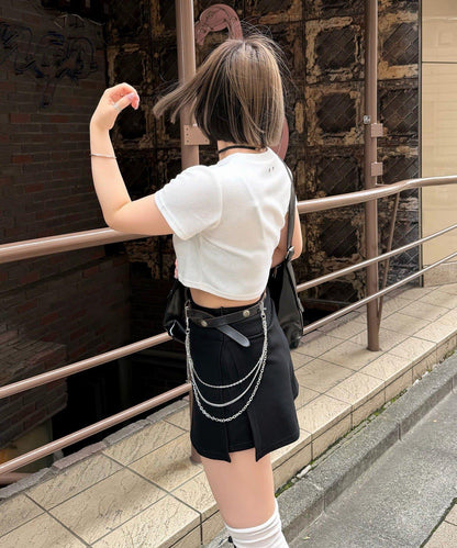 Mavie..7 刺繡鏤空T恤