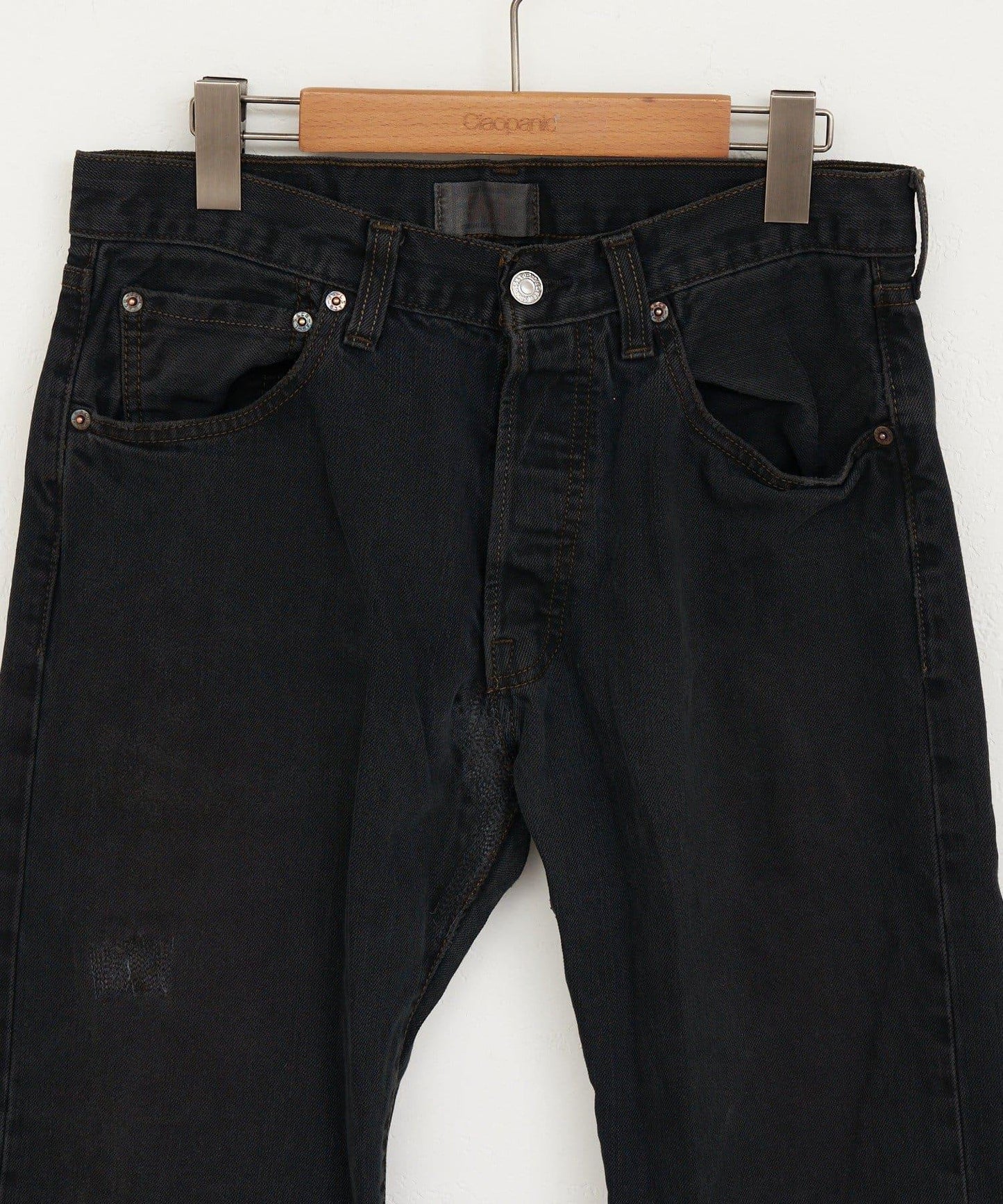 BLACK LEVIS 501 GOOD LENGTH