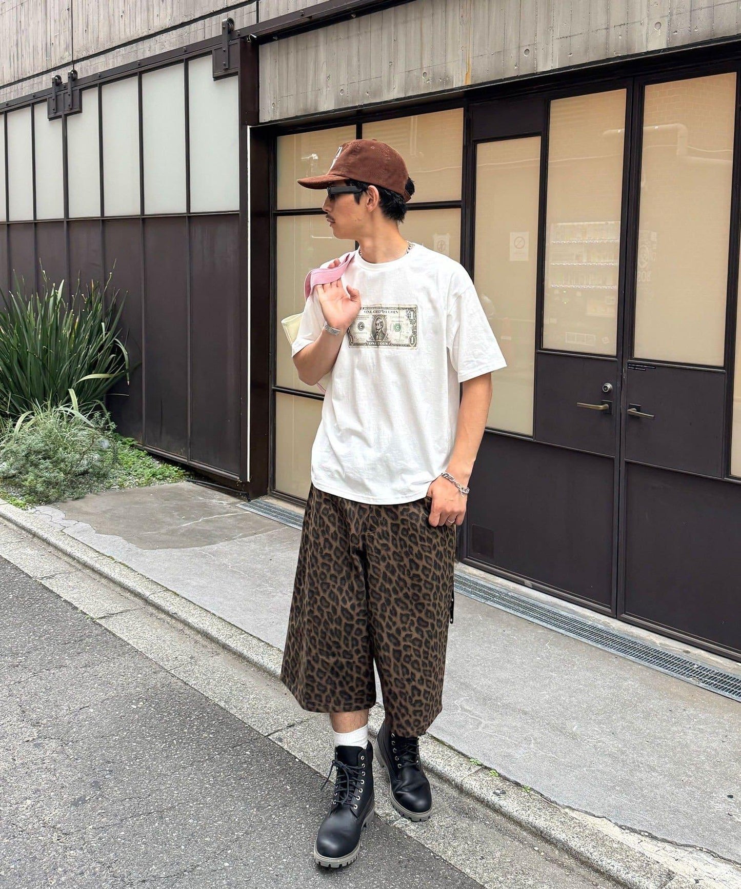 豹紋半身短褲