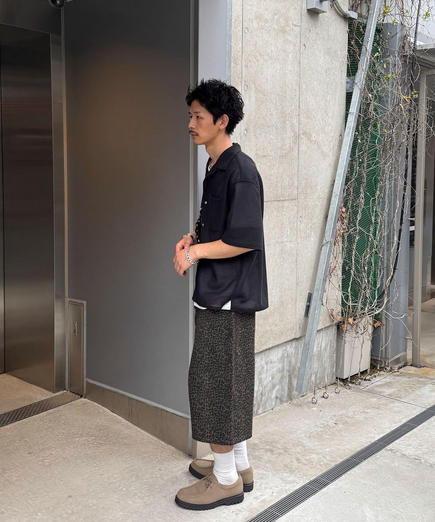 豹紋半身短褲