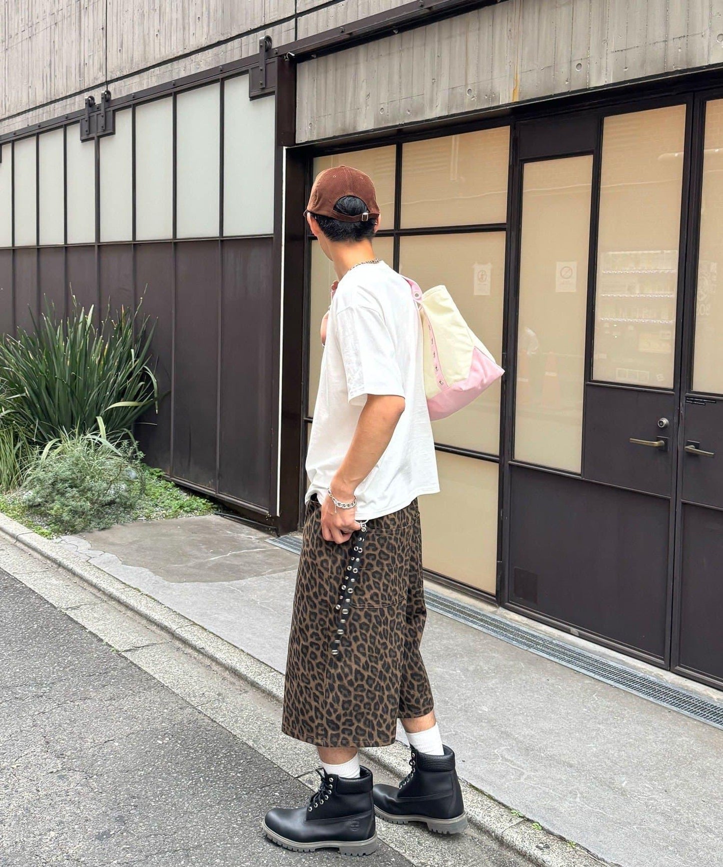 豹紋半身短褲