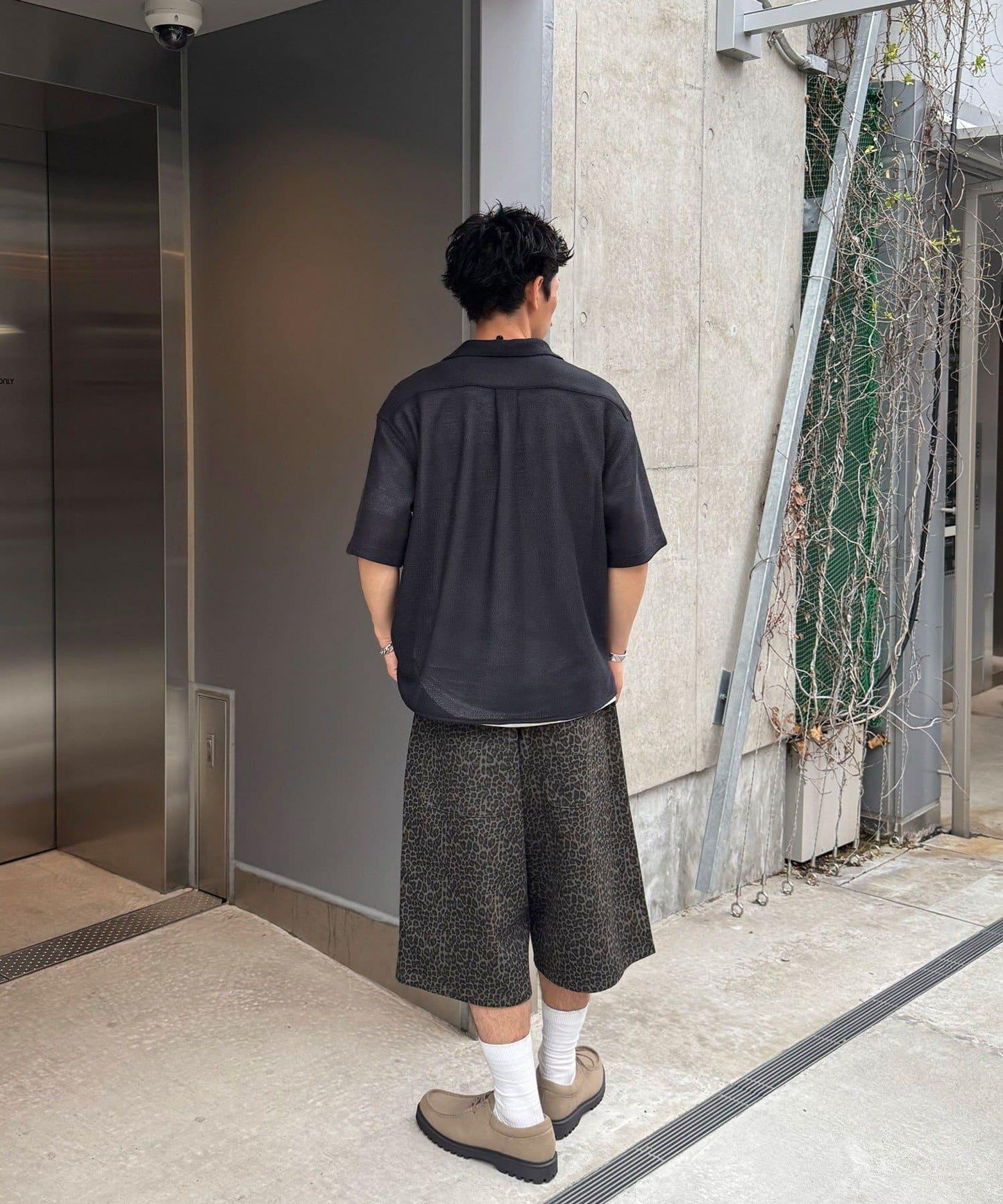 豹紋半身短褲