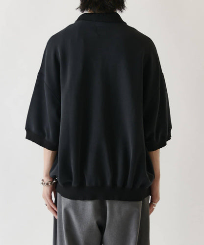 蜜桃絨翻領Polo衫