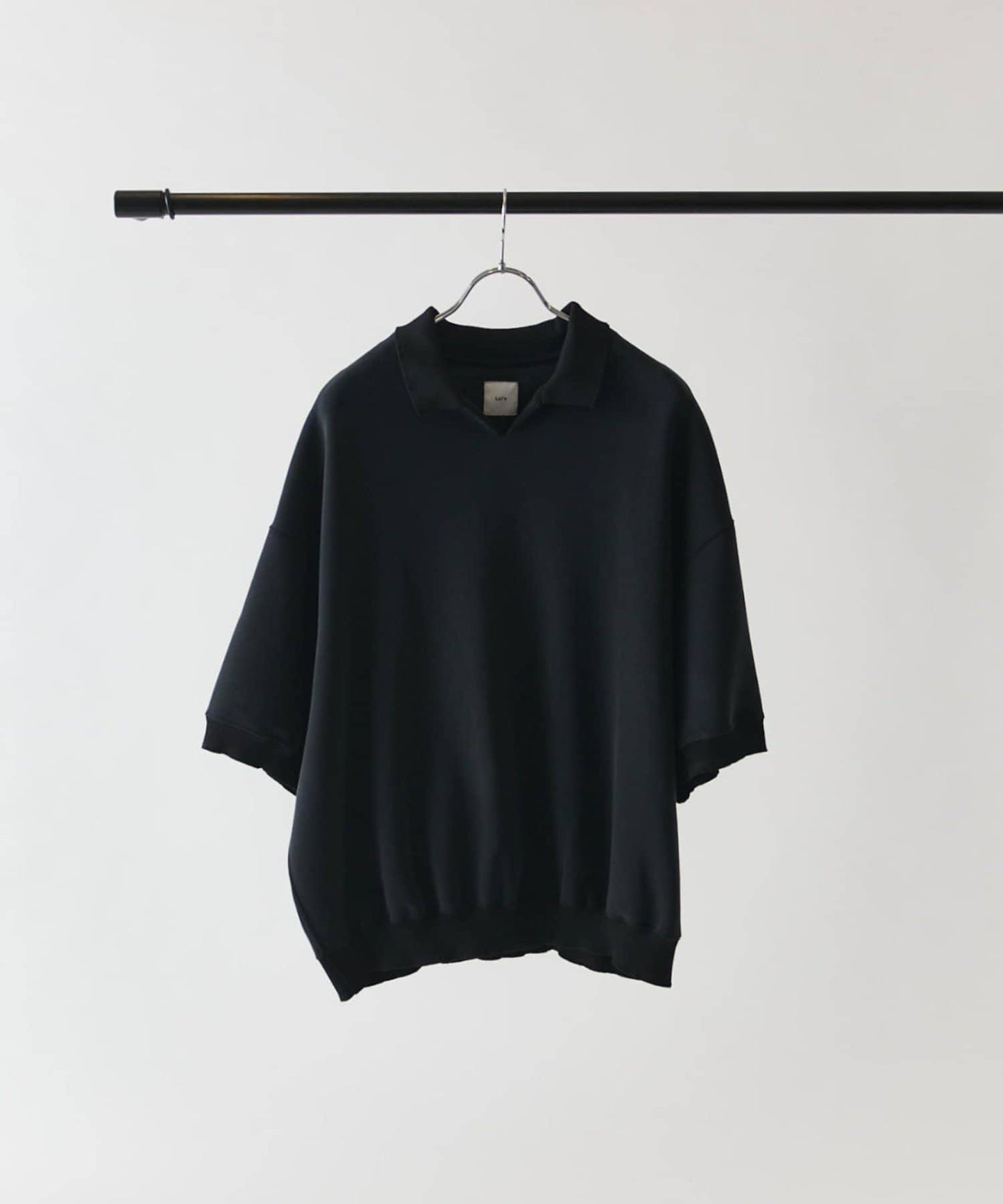 蜜桃絨翻領Polo衫