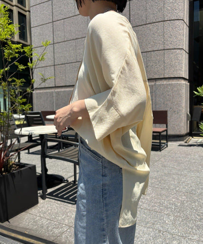亞麻感襯衫