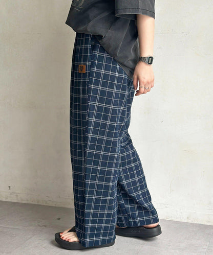 泡泡紗休閒褲
