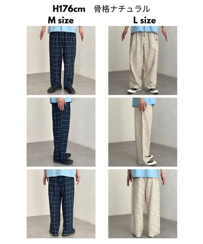 泡泡紗休閒褲