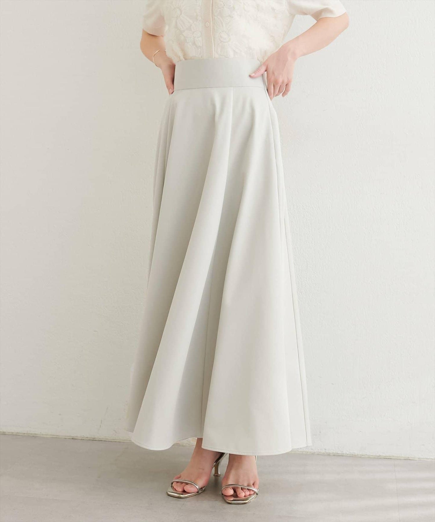 natural couture 高腰大擺半身裙