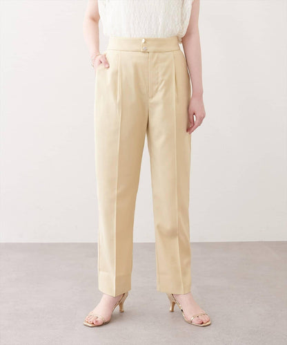【natural couture】接觸冷感機洗錐形褲