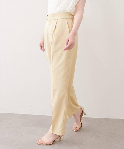 【natural couture】接觸冷感機洗錐形褲