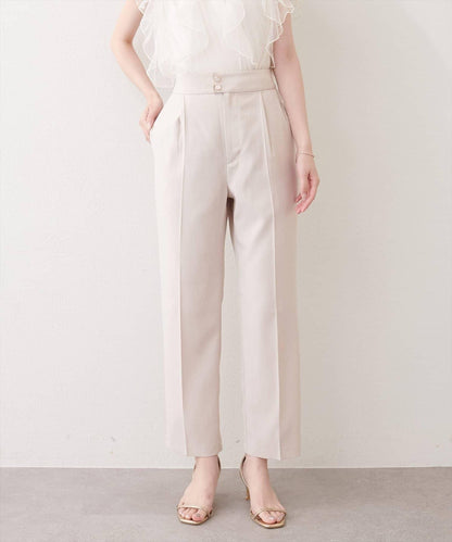 【natural couture】接觸冷感機洗錐形褲