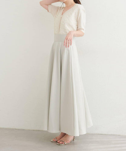 natural couture 高腰大擺半身裙