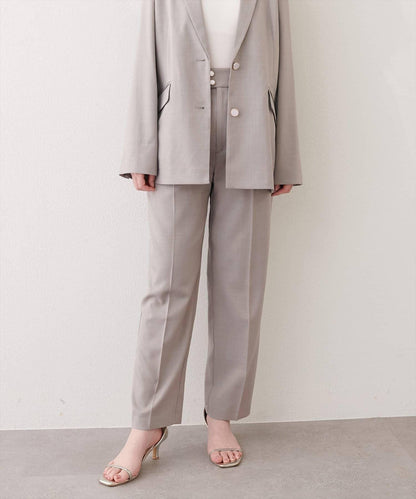 【natural couture】接觸冷感機洗錐形褲