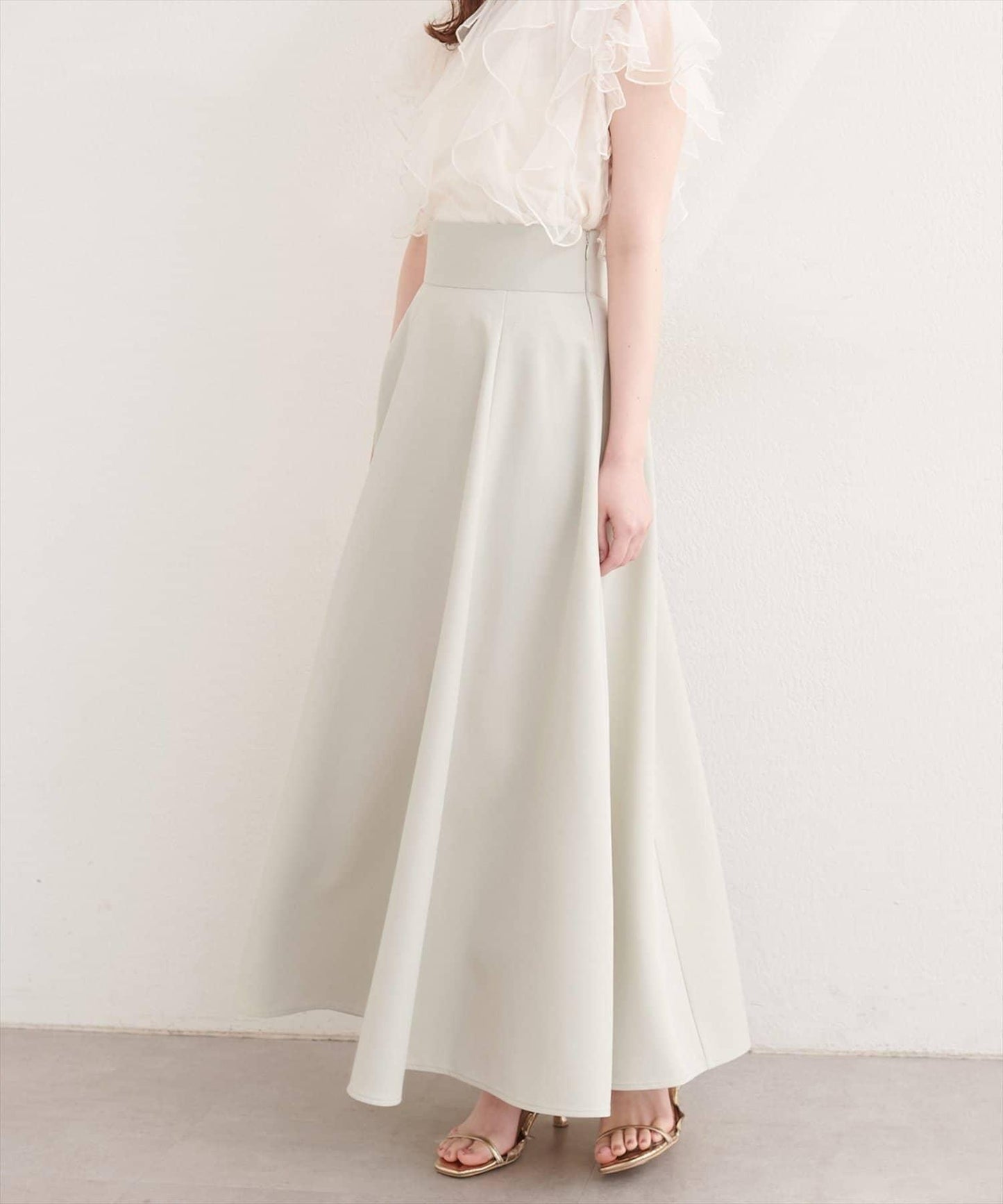 natural couture 高腰大擺半身裙