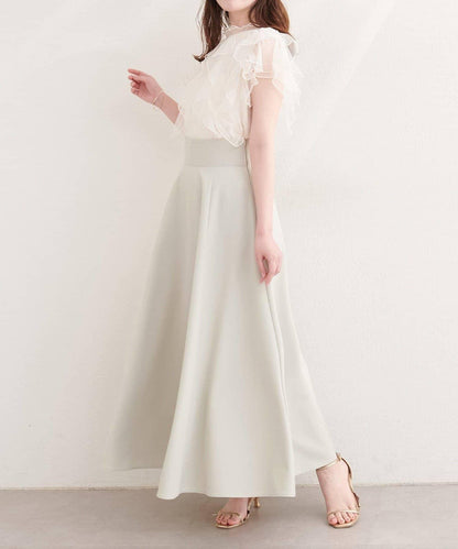 natural couture 高腰大擺半身裙