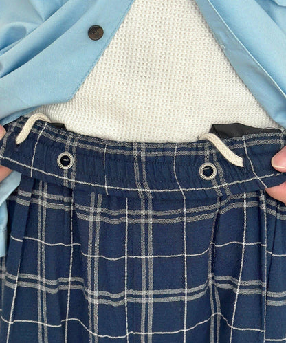 泡泡紗休閒褲