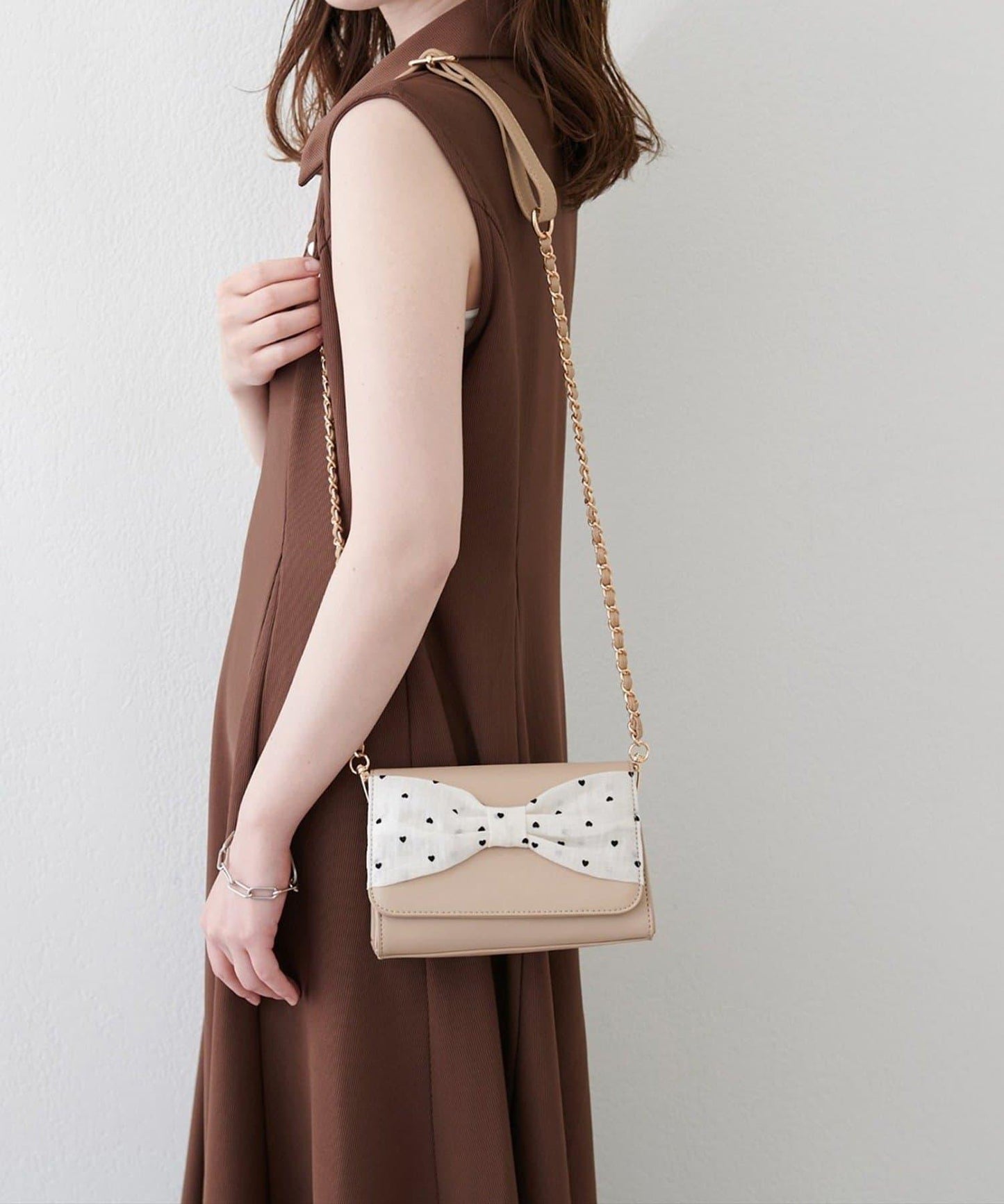 natural couture 2WAY蝴蝶結包