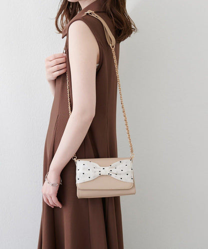 natural couture 2WAY蝴蝶結包