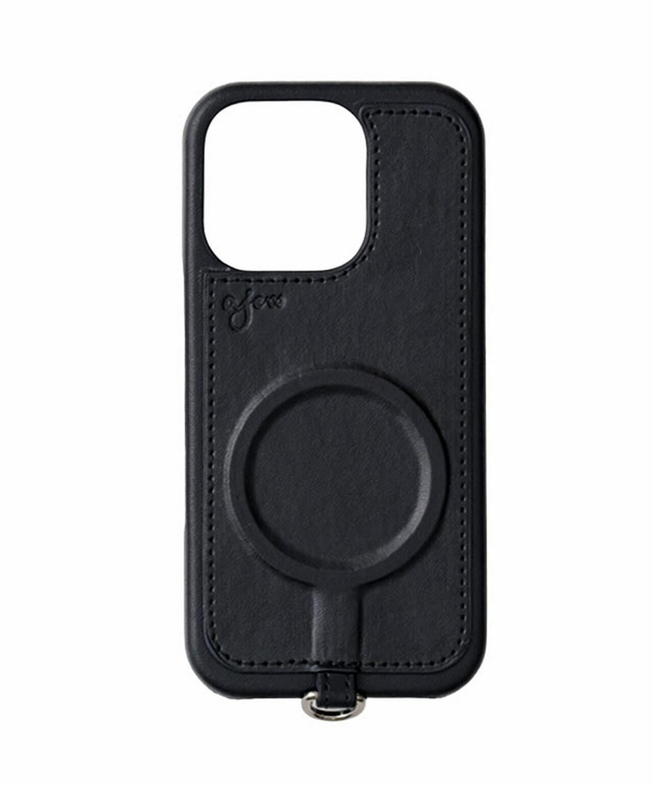 ajew×Bijou de M PU HEART pocket case (MagSafe対応)