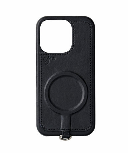 ajew×Bijou de M PU HEART pocket case (MagSafe対応)