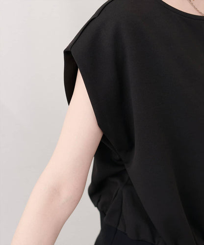natural couture 氣質打孔V領上衣
