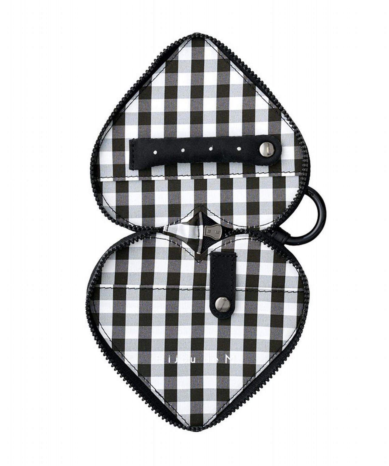 ajew×Bijou de M PU HEART pocket case (MagSafe対応)