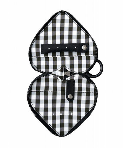 ajew×Bijou de M PU HEART pocket case (MagSafe対応)