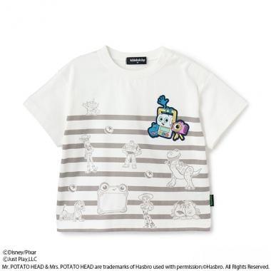 《迪士尼》&Pixar TOY STORY 5/邊框短袖T恤