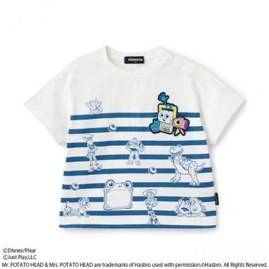 《迪士尼》&Pixar TOY STORY 5/邊框短袖T恤