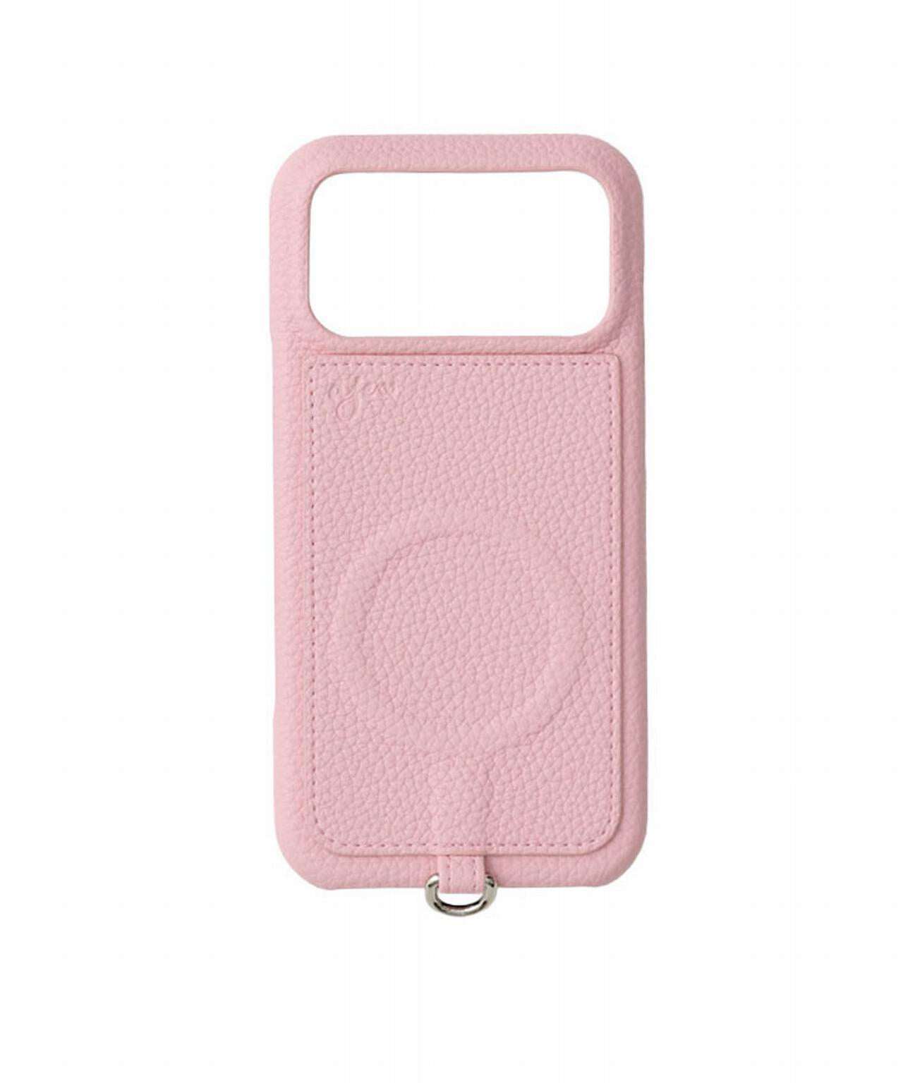 ajew×Bijou de M PU HEART pocket case (MagSafe対応)