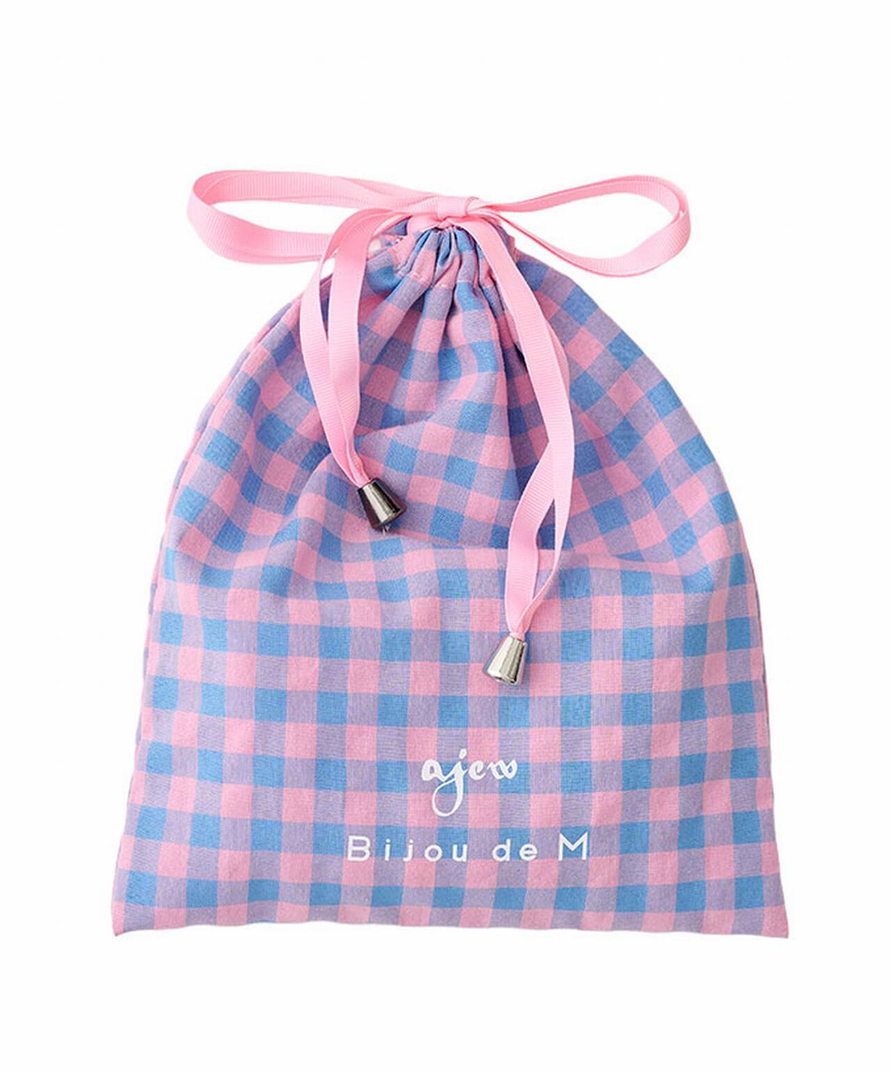 ajew×Bijou de M PU HEART pocket case (MagSafe対応)