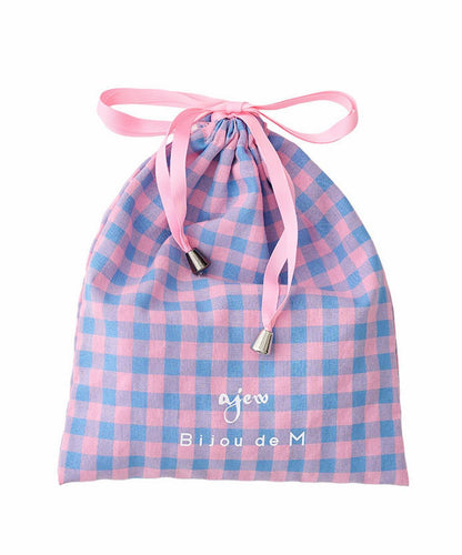 ajew×Bijou de M PU HEART pocket case (MagSafe対応)