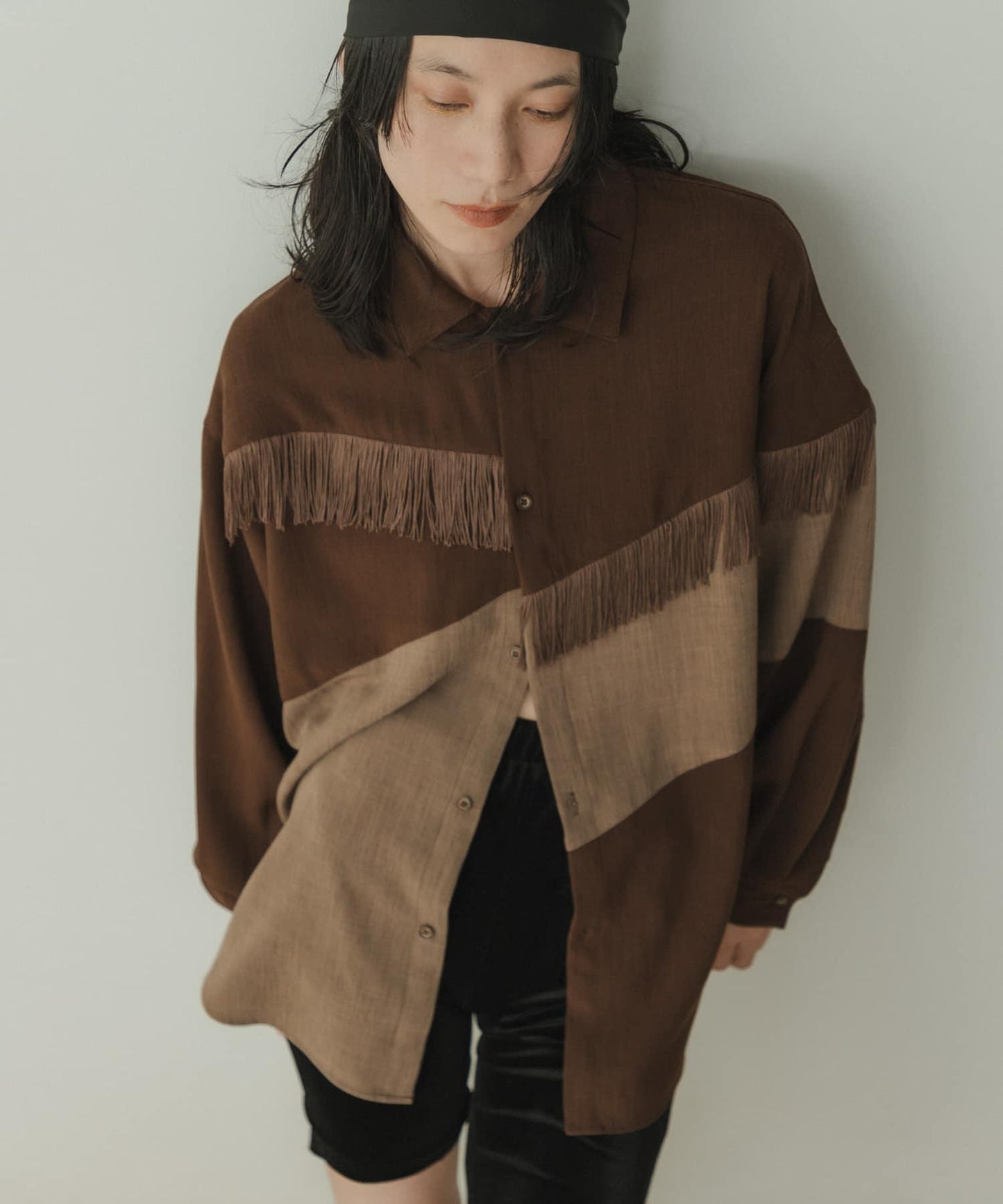Siltrata Fringe pattern 襯衫