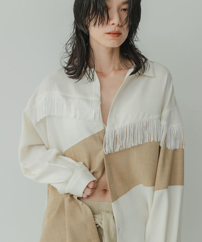 Siltrata Fringe pattern 襯衫