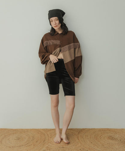 Siltrata Fringe pattern 襯衫