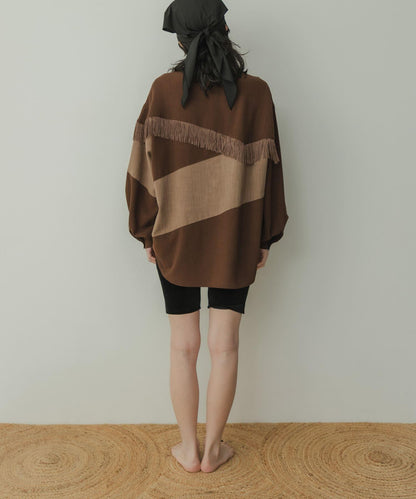 Siltrata Fringe pattern 襯衫