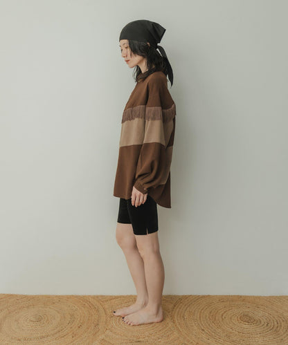 Siltrata Fringe pattern 襯衫