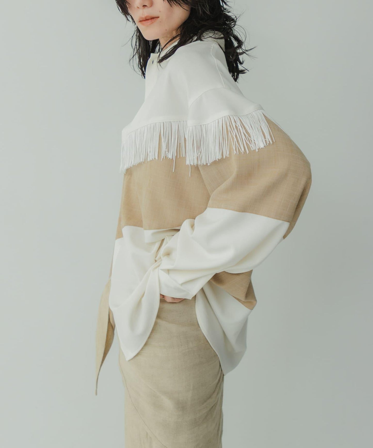Siltrata Fringe pattern 襯衫