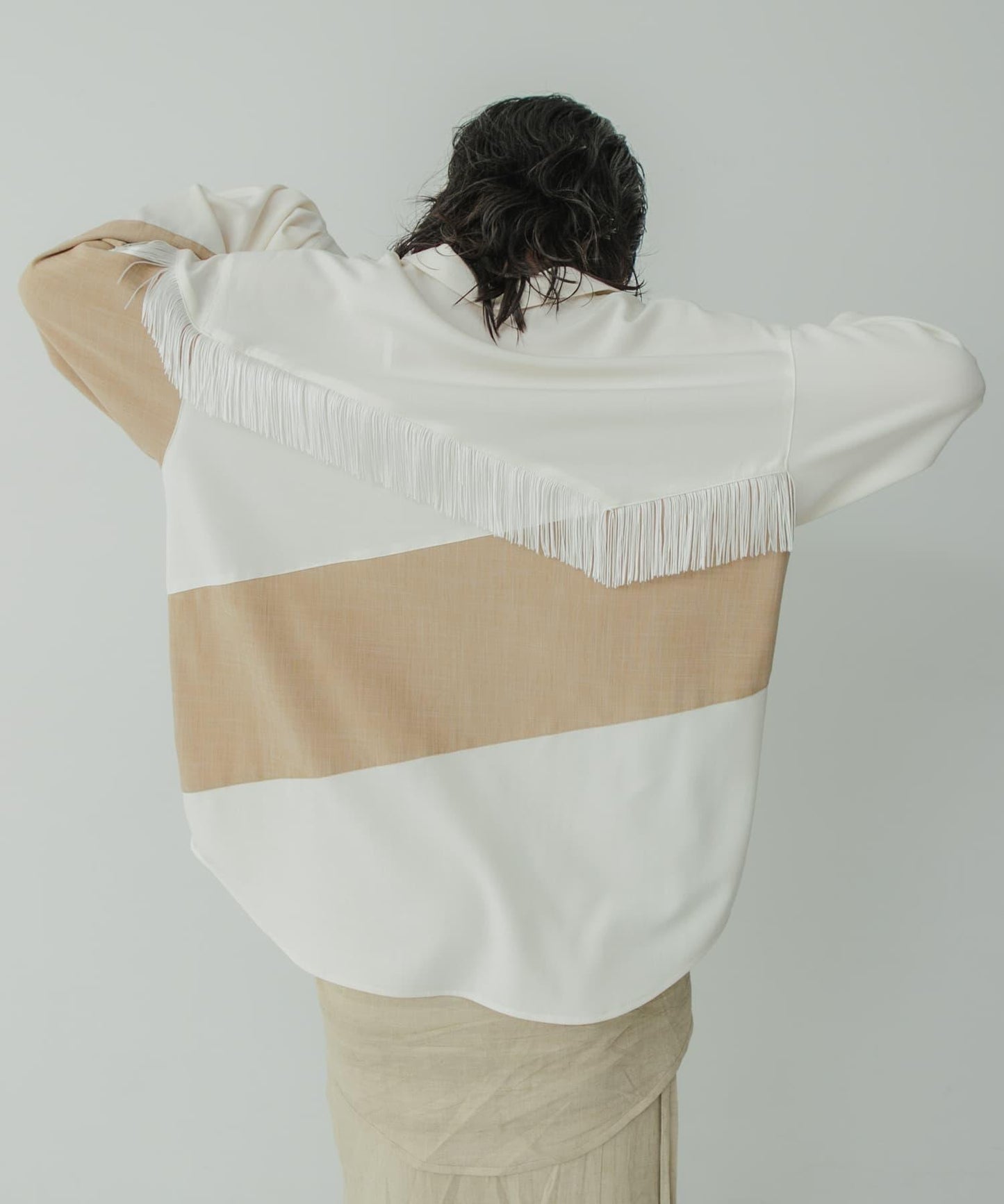 Siltrata Fringe pattern 襯衫