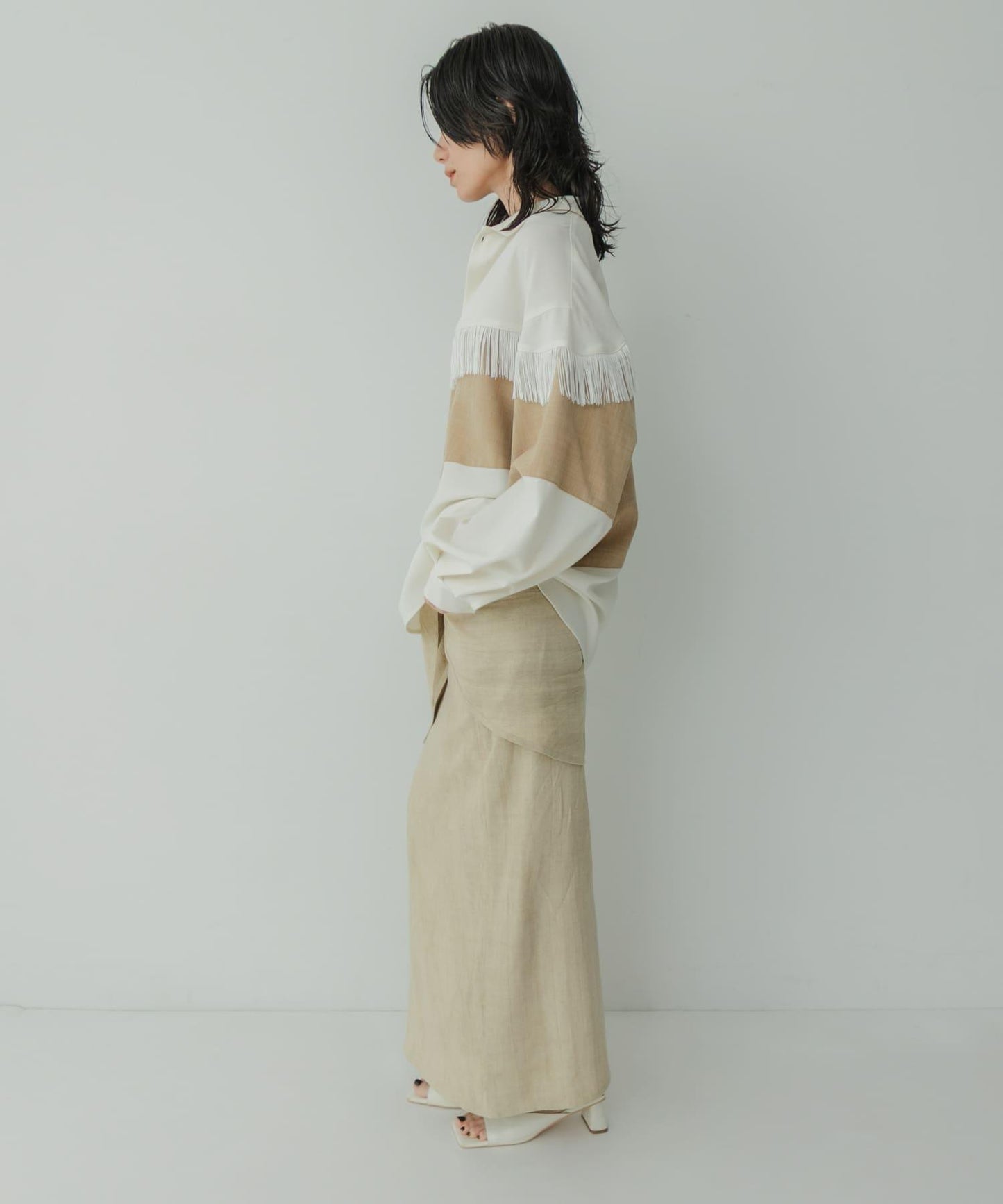 Siltrata Fringe pattern 襯衫