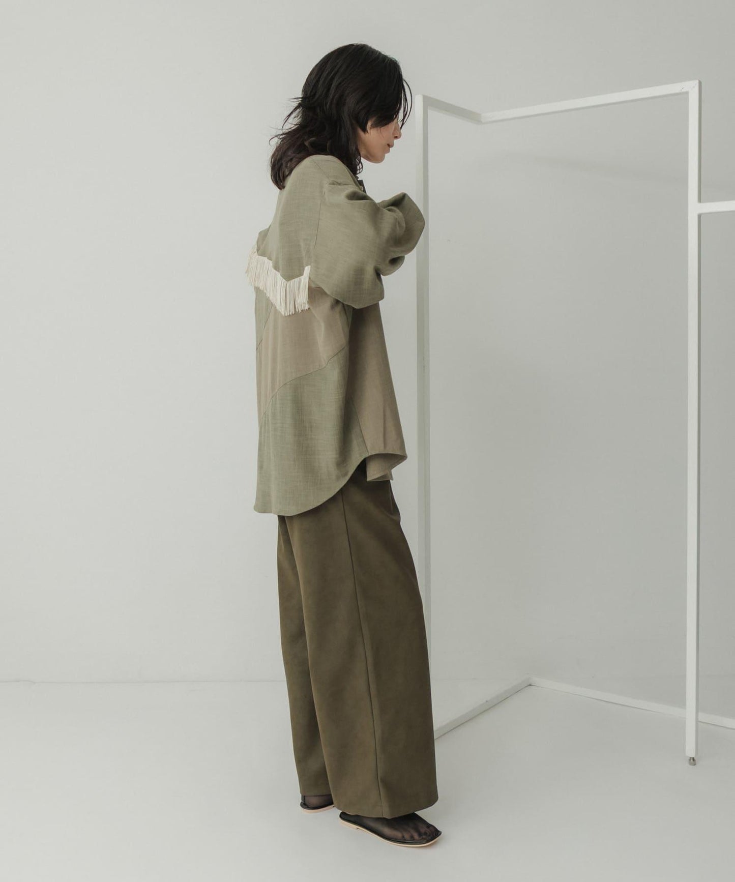 Siltrata Fringe pattern 襯衫