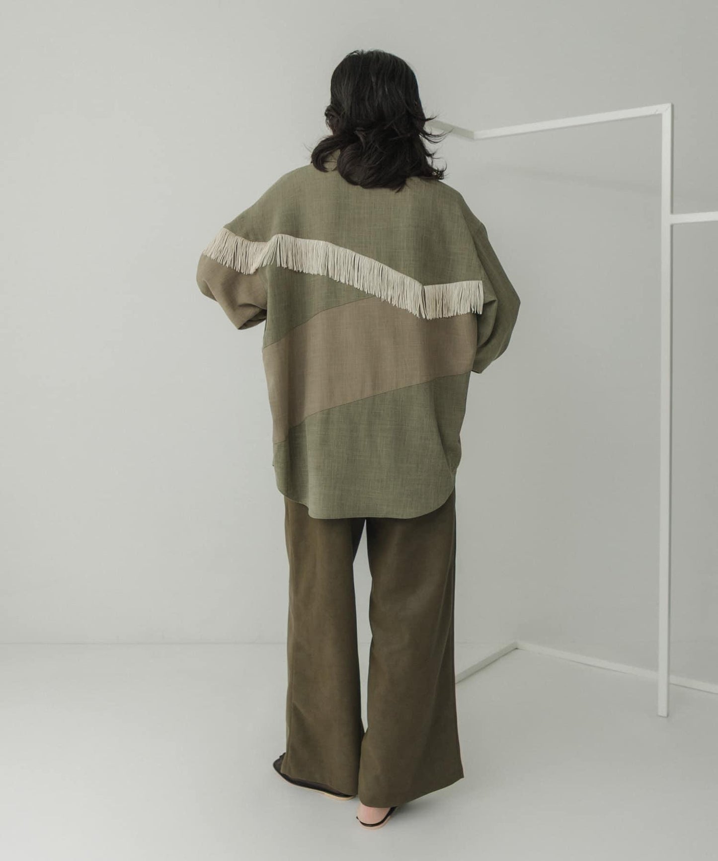 Siltrata Fringe pattern 襯衫